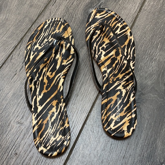 Animal print flip flops - Picture 2 of 3